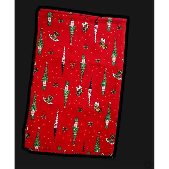 Christmas handmade Pillowcase 21" x 33" Size Unused Pillow case Unused - Picture 2 of 4